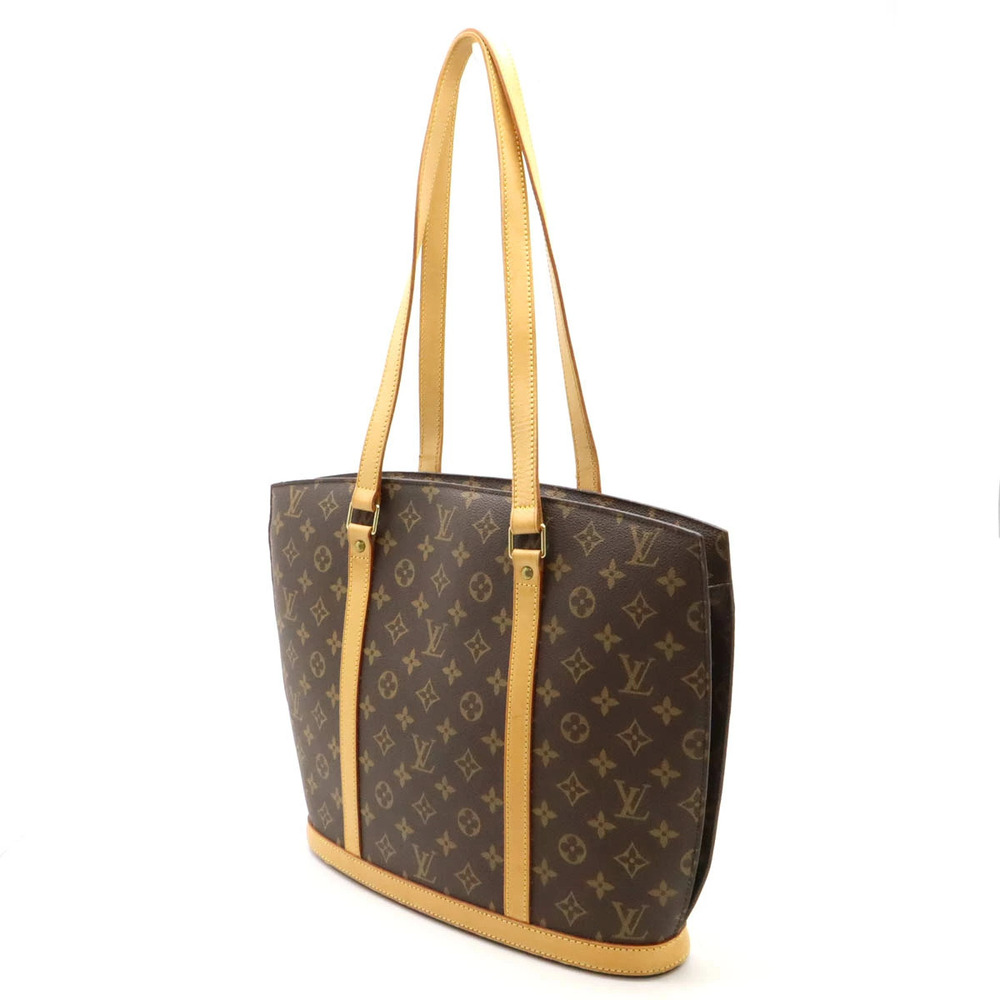 Louis Vuitton Bag Babylon Hobo Tote Carry Shoulder Monogram Brown